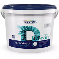 Штукатурка декоративная рельефная белая, Престиж (14 кг)