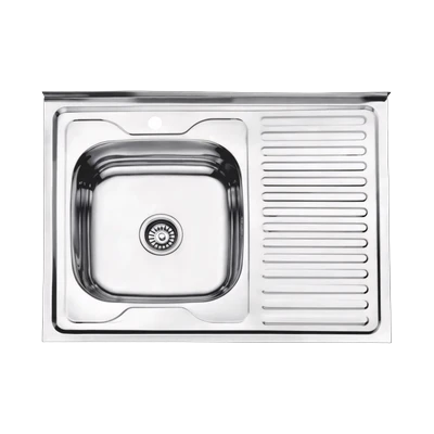 Мойка накладная Ledeme L98060-6L 80х60 см левая