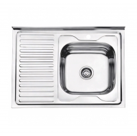 Мойка накладная Ledeme L98060-6R 80х60 см правая