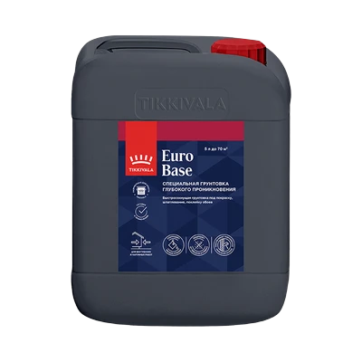 Грунтовка акриловая Tikkurila (Тиккурила) Euro Base 5 л