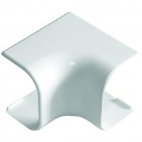  Угол внутренний для канала 74х55 мм белый, Рувинил