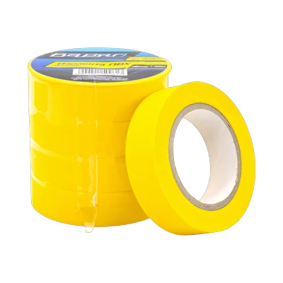 Изолента Варяг 15 мм х 10 м желтая (003923)