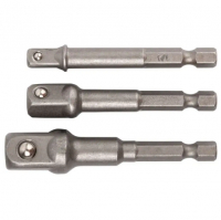 Адаптеры под головки с хвостовика U-типа под биты FIT (3 шт)