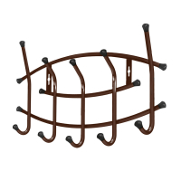 Вешалка настенная ВНП3/А 5 крючков, 440х300 мм, медный антик