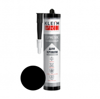 Герметик Kleim Pro силиконовый для кровли, черный 280 мл