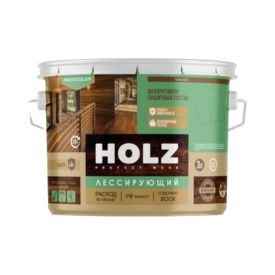 Антисептик для дерева HOLZ, груша (3,0 л)