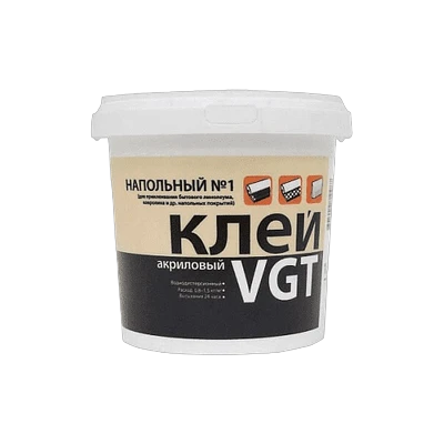 Клей акриловый напольный №1 Эконом, VGT (3,0 кг)