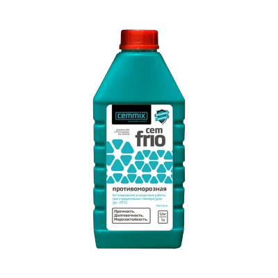 Противоморозная добавка для растворов и бетона Cemmix CemFrio (1,0 л)