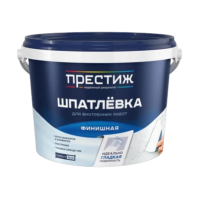 Шпатлевка акриловая финишная S40, Престиж (3 кг)