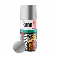 Эмаль аэрозольная KUDO KU-1026-1 универсальная металлик, серебро 210 мл