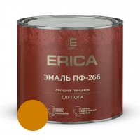 Эмаль для пола Erica ПФ-266 алкидная, золотисто-коричневая 1,8 кг