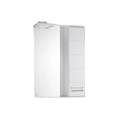 Шкаф - зеркало Style Line Ирис-500/С Белый 