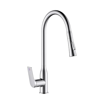 Смеситель для кухни Valflex VF73816 Adara Chrome с выдвижной лейкой