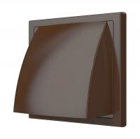 Решетка вентиляционная 1515К10ФВ коричневая