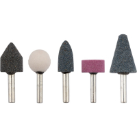 Набор шарошек FIT абразивных по металлу большие (5 шт)