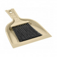 Щетка-сметка с совком Malta мини, бежевый