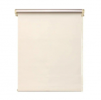 Рулонная штора Блэкаут 65х160 см, Ваниль