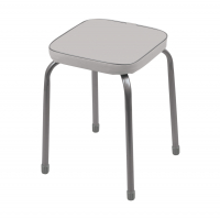 Табурет Nika Фабрик-3, серый (ТФ03)