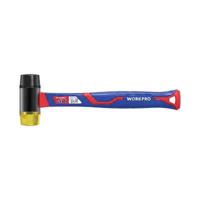 Киянка-молоток WorkPro 620 г двусторонний с фибергласовой рукояткой (WP241036)