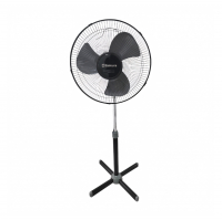 Вентилятор напольный Sakura SA-12BK черный/серый