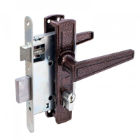 Замок врезной Гарант ЗВ 4-3-01,медь