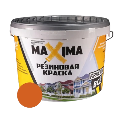 Краска резиновая Maxima матовая, керамика №108 1 кг