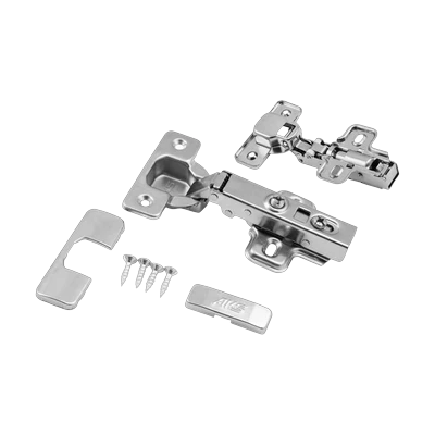 Петля мебельная AKS PLUS гидравлическая накладная,09+clipon 