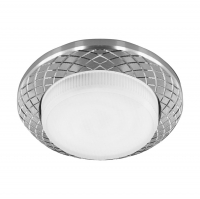 Светильник встраиваемый Feron DL388 15Вт GX53 круглый, хром (без лампы)