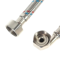 Подводка для воды угловая 1" гайка/гайка (1,0 м)