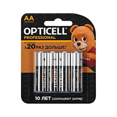 Элемент питания Opticell LR06 (1 шт)