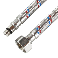Подводка для смесителя М10 х 1/2" гайка 0,6 м (2 шт)