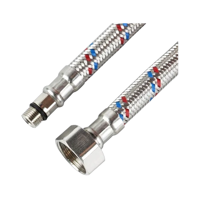 Подводка для смесителя М10 х 1/2" гайка 0,6 м (2 шт)