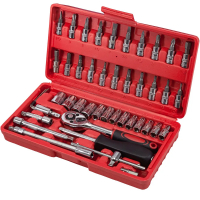Набор автомобильного инструмента Политех 1/4" (46 шт)