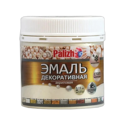 Эмаль акриловая декоративная Palizh №93, жемчуг 0,15 кг