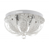 Люстра светодиодная Росток 55539/400 CR с ПДУ 4х40Вт, хром