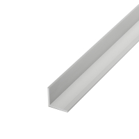 Угол алюминиевый равнополочный 20х20х1,5 мм (1 м)