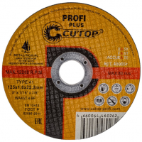 Круг отрезной по металлу Cutop Profi 125х1,6х22,2 мм