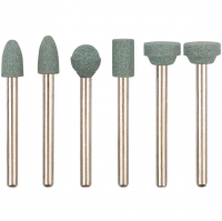 Набор шарошек FIT силиконово-карбидных по камню (6 шт)