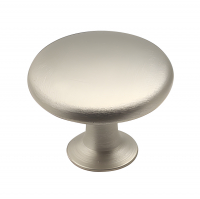 Ручка-кнопка мебельная H76, матовый никель