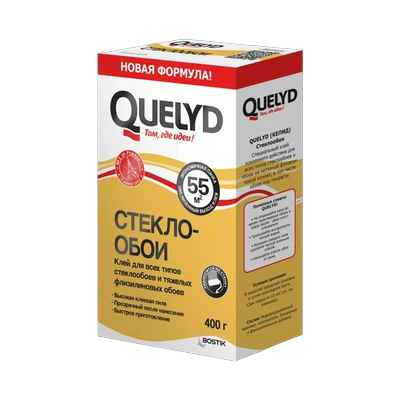 Клей обойный Quelyd Стеклообои для всех типов стеклообоев 400 г