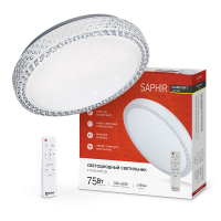 Светильник светодиодный In Home Comfort Saphir 75Вт с ПДУ