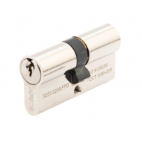 Цилиндровый механизм (личинка)  60 мм Apecs SC-60-Z-NI,никель