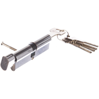 Цилиндровый механизм (личинка)  90 мм Avers ZM-90-C-CR, хром