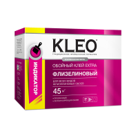 Клей обойный Kleo Extra 45 для флизелиновых обоев с индикатором