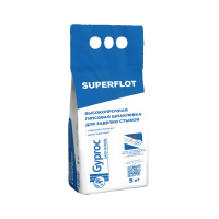 Шпаклевка Gyproc (Гипрок) Superflot гипсовая (5 кг)