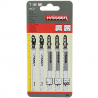  Пилка для лобзика по дереву Haisser HS118002 Т101BR 100х75 мм (1 шт)