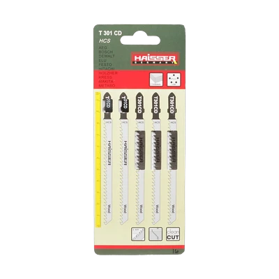  Пилка для лобзика по дереву Haisser HS118018 Т301CD 116х90 мм (1 шт)