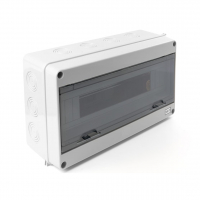 Бокс пластиковый 18 модулей, навесной, Stekker ОП18