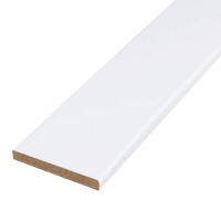 Наличник прямой МДФ 2150х58х6 мм, Белый