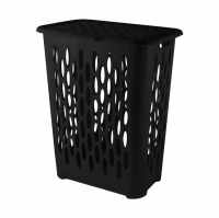 Корзина для белья Keeplex Black 37 л, черный